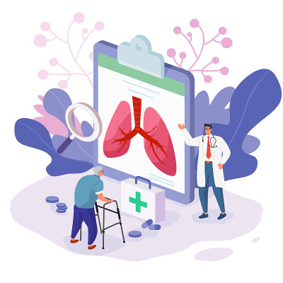 医疗诊断。医生咨询。矢量图解概念的医疗保险。医生填写健康保险表格。矢量插图。