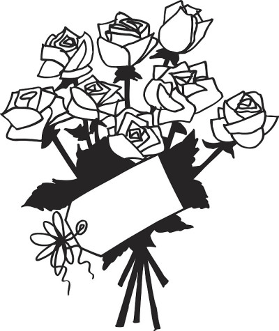 花束矢量动画