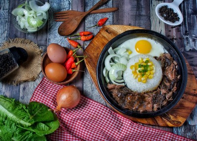 热盘上的黑胡椒牛肉