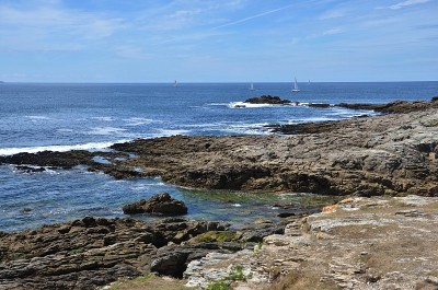 岩石海滩