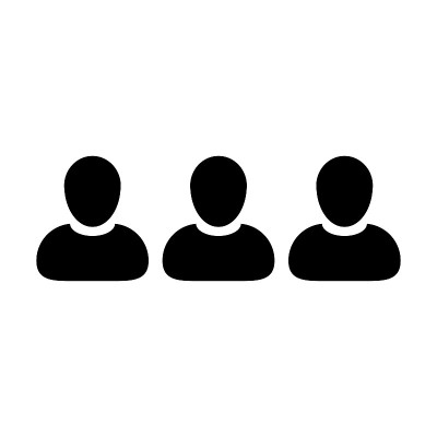 团队图标向量男性群体的人的符号化身为企业管理在平色字形象形文字