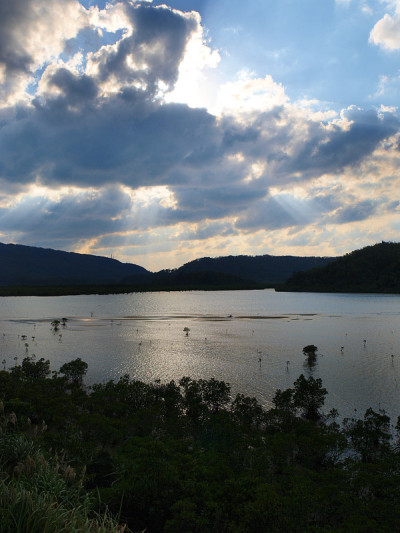 冲绳县Iriomote岛的风景