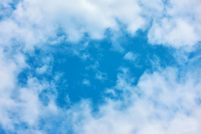 多云的天空