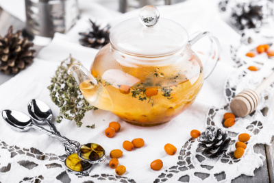 沙棘果茶