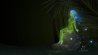 发光的精灵