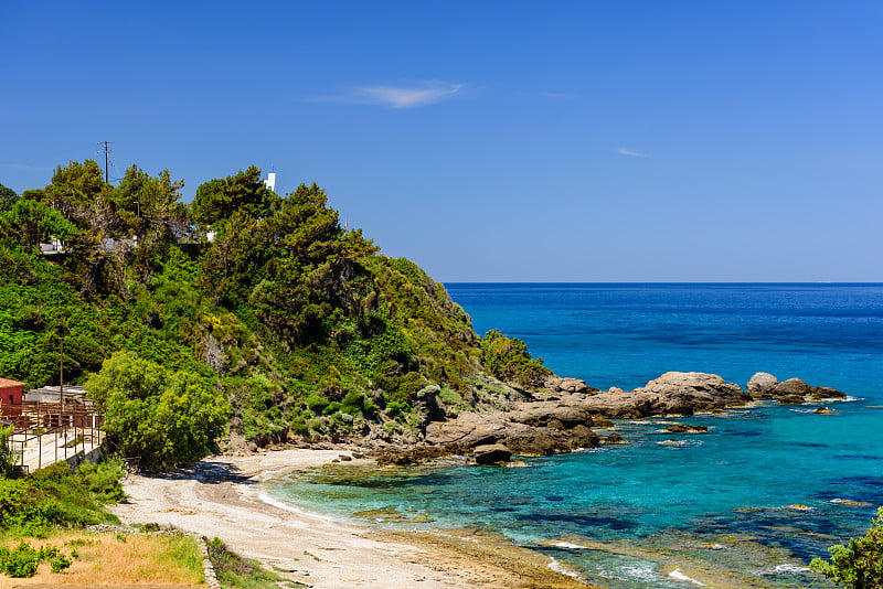 美丽的地中海海岸