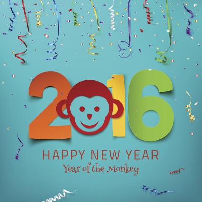 2016年新年快乐。