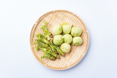可食花芽，天南星的花芽