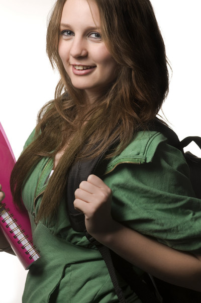 学生的女孩
