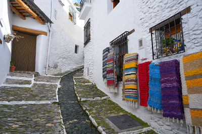 Alpujarras街毯Pampaneira Granada