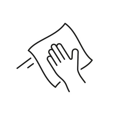 用布图标手擦，矢量隔离线符号