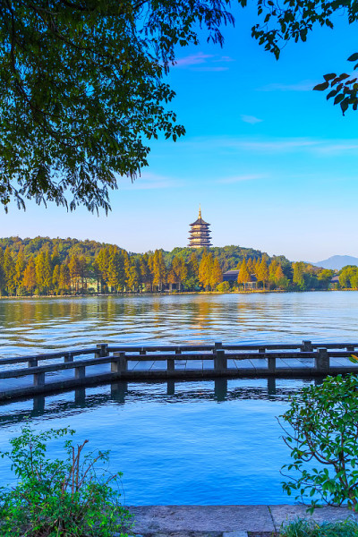 杭州美丽的风景，西湖