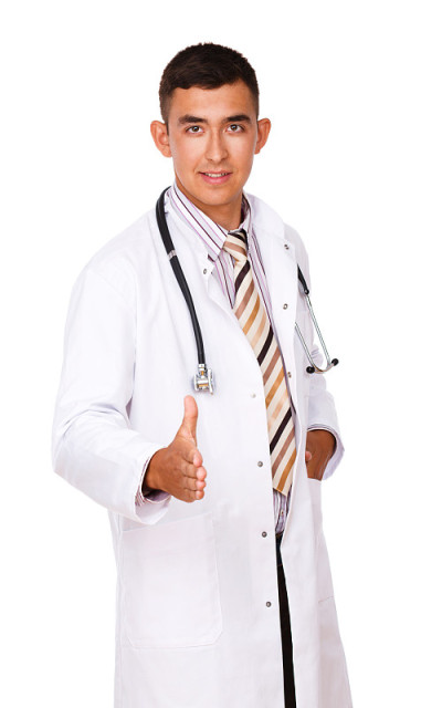 男医生的肖像