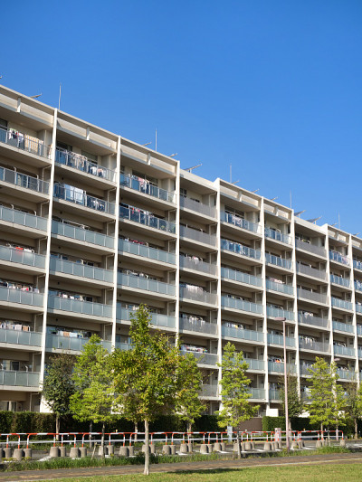 住宅区的大公寓