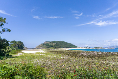 西塞斯群岛的海景与天空