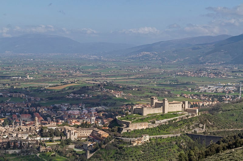 Overlooking Spoleto