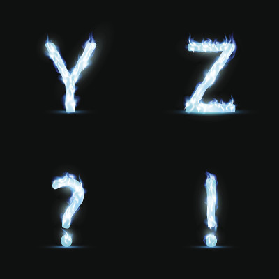 一组字母和符号