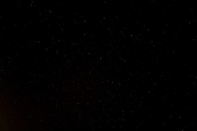 满是星星的夜空