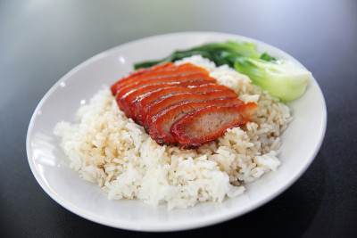 炒饭红猪肉