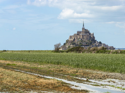 Mont Saint Michel Abbey，诺曼底/布列塔尼，法国