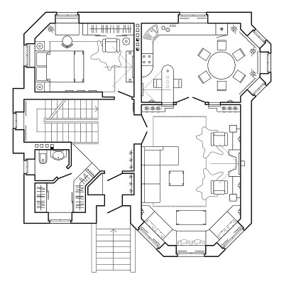 房屋的建筑平面图