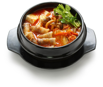 泡菜炖菜，泡菜汤，韩国料理