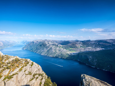 吕瑟峡湾挪威挪威峡湾