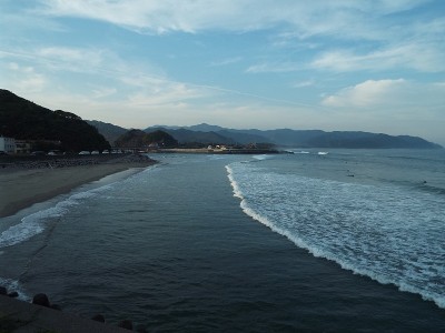 九州宫崎骏日美海滨无人机
