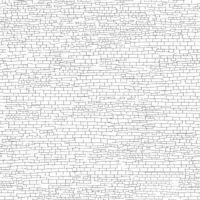 古砖墙背景。破旧的砖墙素描图案