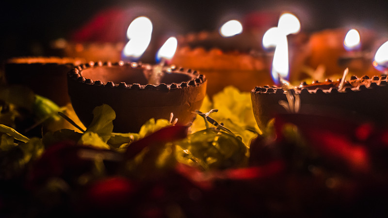 排灯节(Diwali Diya，油灯)也被称为天后