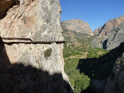 马拉加省乔罗峡谷的皇家步道 (El Caminito del Rey)