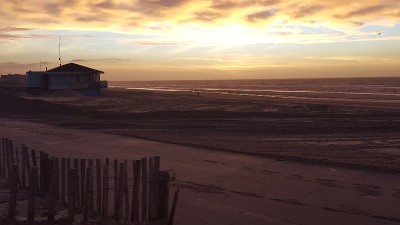 荷兰Noordwijk海上日落