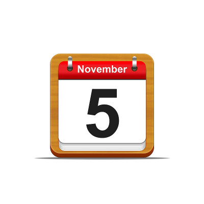 11月5日。