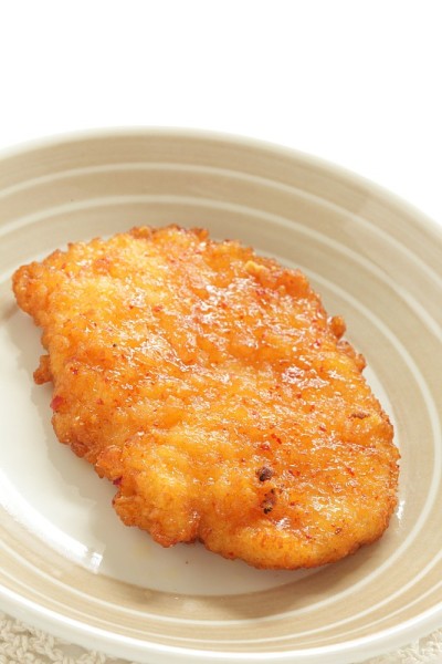 中餐，炸鸡和糖醋酱