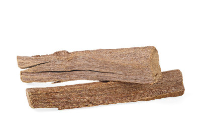 檀香枝孤立在白色的背景上。孩子或檀香。
