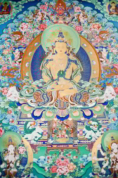 中国西藏唐卡画