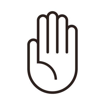 Hand icon