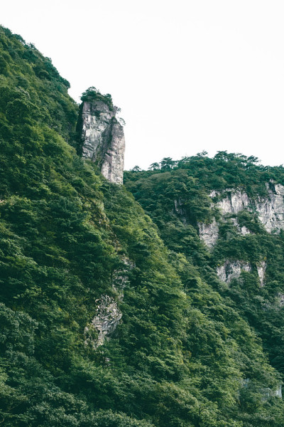 中国江西武功山顶的风景