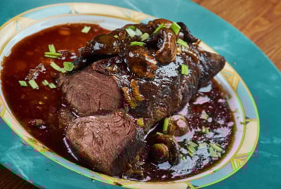 香醋烤牛肉