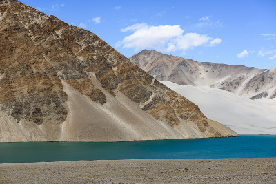 卡拉库尔湖周围的风景