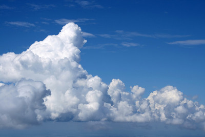 空中的城堡。