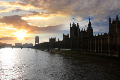 英国伦敦的国会大厦