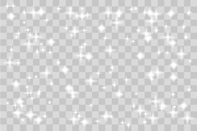 明亮的闪光尘埃png。