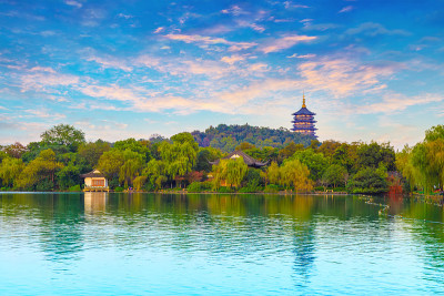 杭州美丽的风景，西湖