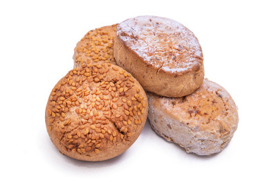 polvorones和圣诞节特有的分离杏仁蛋白