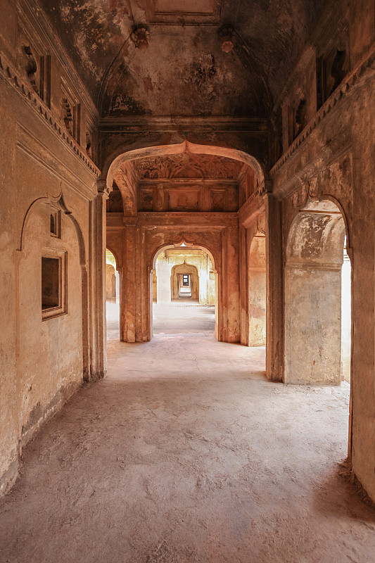 Jehangir Mahal (Orchha Fort)在Orchha，印度