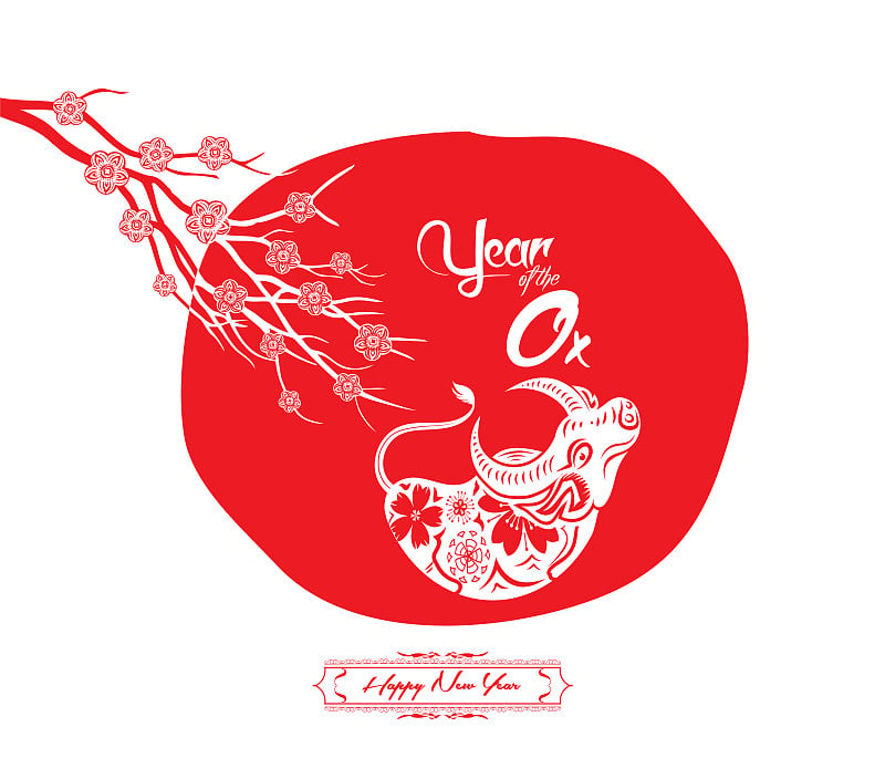 Chinese Happy new year 2021. Template poster, card