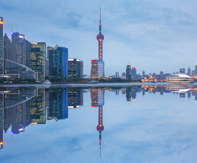 上海天际线全景
