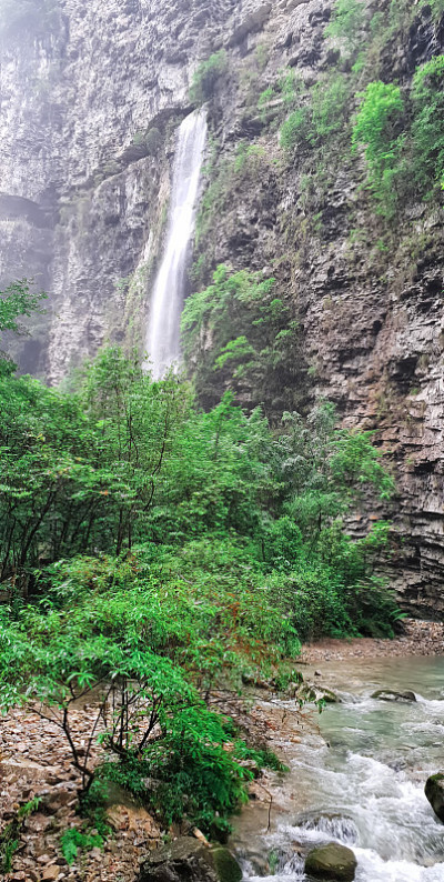 大峡谷玻璃桥徒步旅行，武陵源-张家界，中国