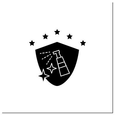 消毒服务字形图标